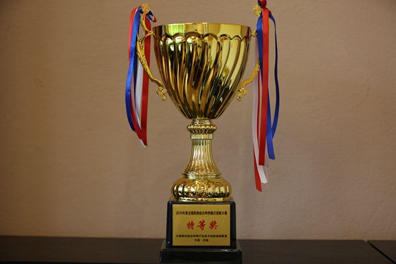 稻渔创新大赛奖杯